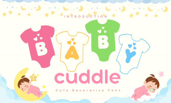 Baby Cuddle Font - Featured Image