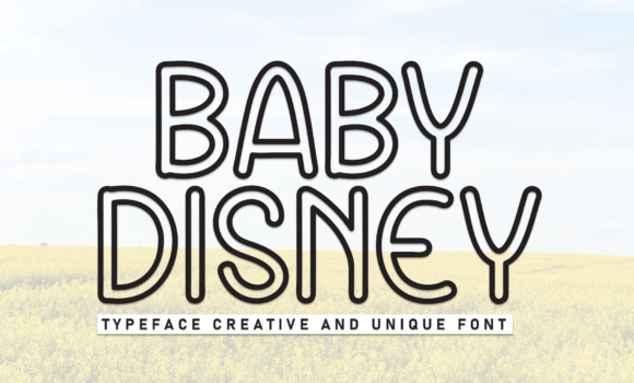 Baby Disney Font - Featured Image
