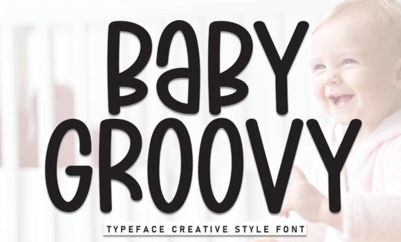 Baby Groovy Font - Featured Image