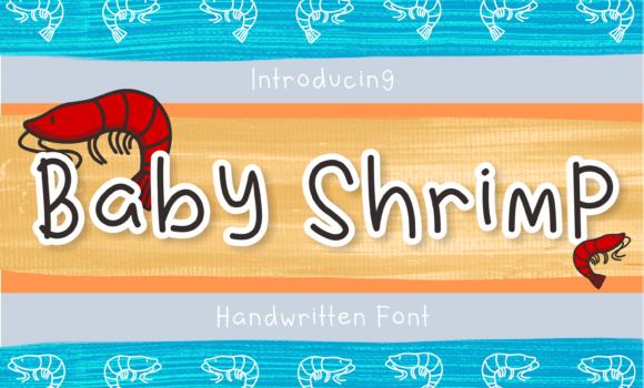 Baby Shrimp Font - Featured Image