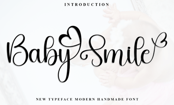 Baby Smile Font - Featured Image