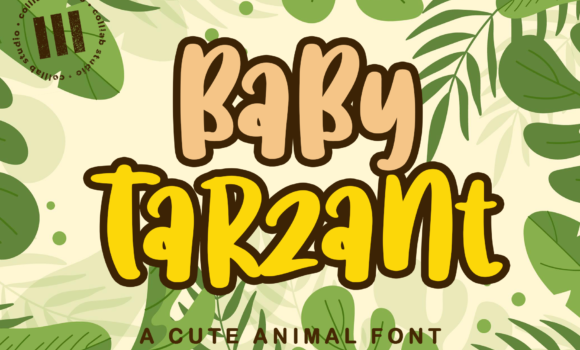 Baby Tarzant Font - Featured Image