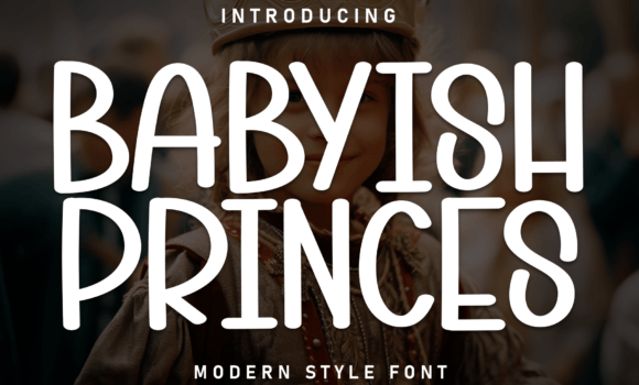 Babyish Princes Font - Featured Image