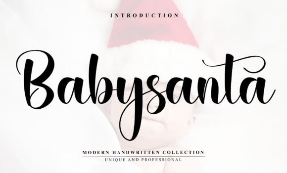 Babysanta Font - Featured Image