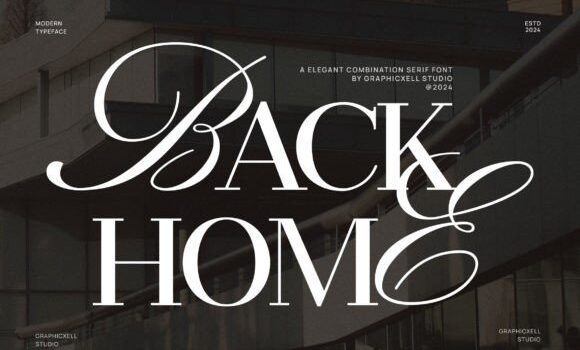 Back Home Font - Featured Image