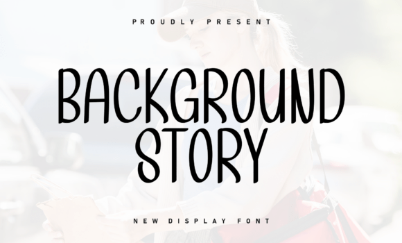 Background Story Font - Featured Image