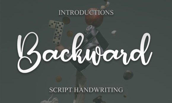 Backward Font Fonts Free Download Backward Font - Featured Image