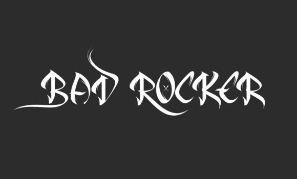 Bad Rocker Font Fonts Free Download Bad Rocker Font - Featured Image