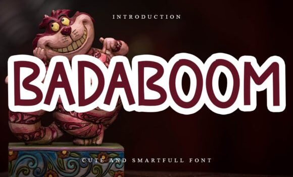 Badaboom Font Fonts Free Download Badaboom Font - Featured Image