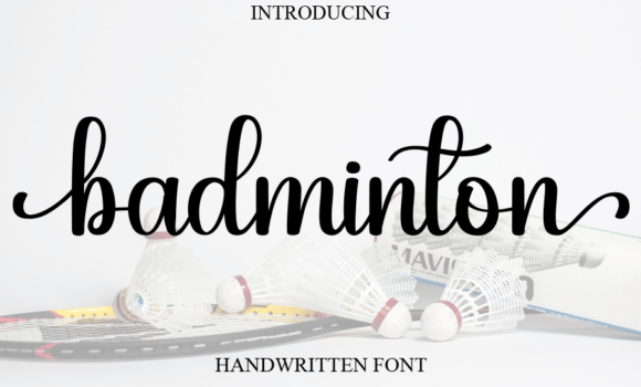 Badminton Font - Featured Image