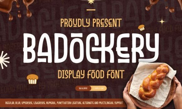 Badockery Font - Featured Image