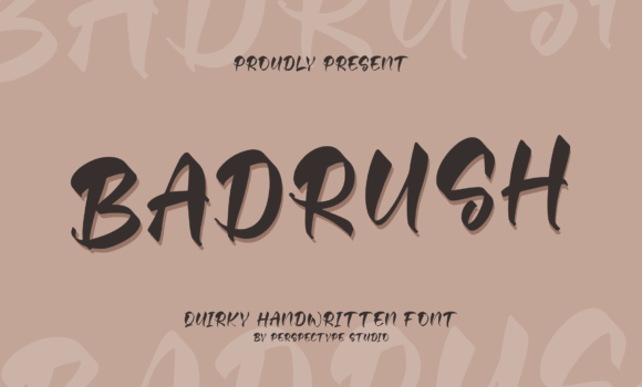 Badrush Font - Featured Image
