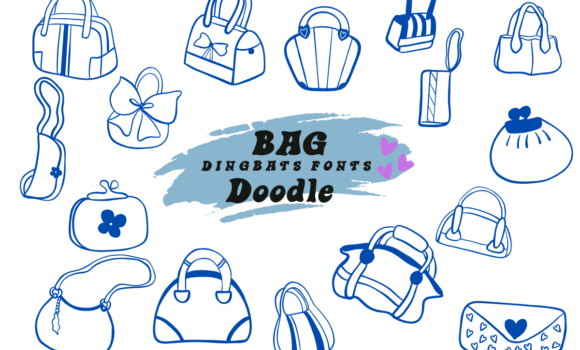 Bag Doodle Font - Featured Image