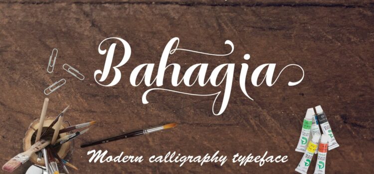 Bahagia! Font - Featured Image