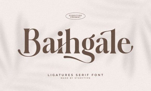 Baihgale Font - Featured Image