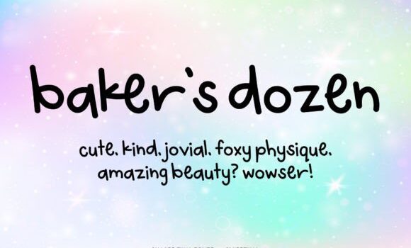 Baker’s Dozen Font Fonts Free Download Baker's Dozen Font - Featured Image