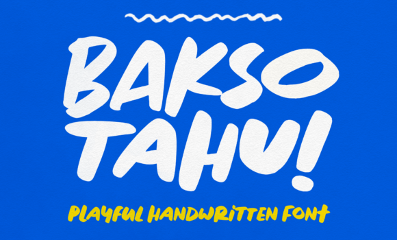 Bakso Tahu Font Fonts Free Download Bakso Tahu Font - Featured Image