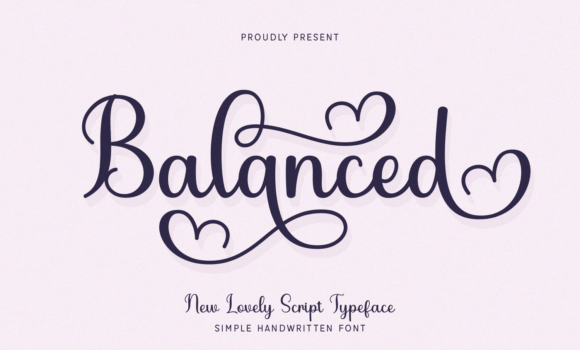 Balanced Font - Featured Image