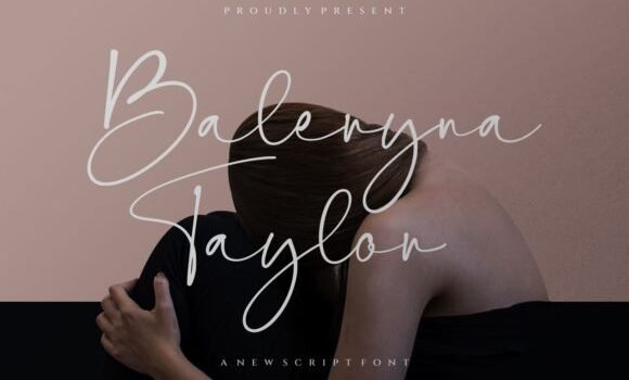 Baleryna Taylor Font Fonts Free Download Baleryna Taylor Font - Featured Image