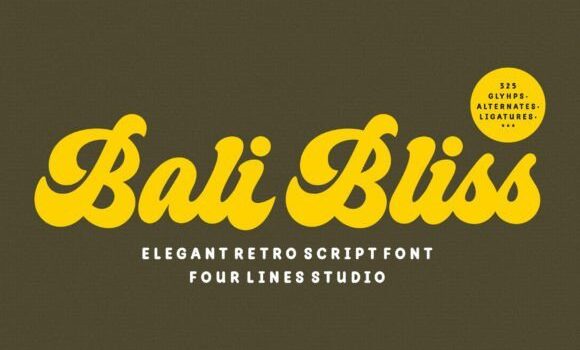 Bali Bliss Font Fonts Free Download Bali Bliss Font - Featured Image