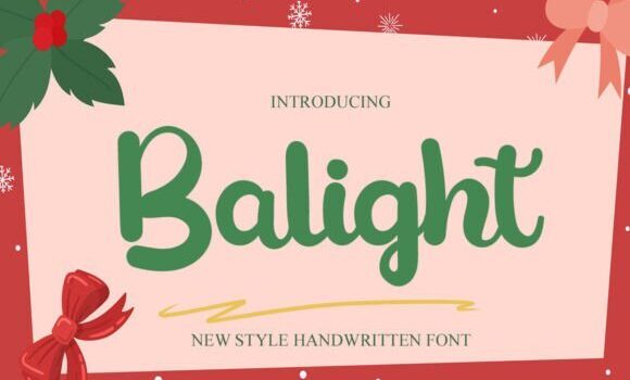Balight Font - Featured Image