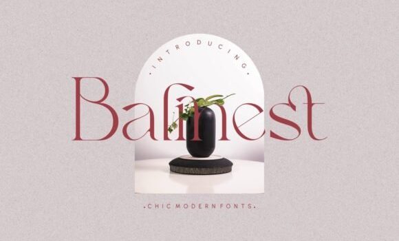 Balinest Font - Featured Image