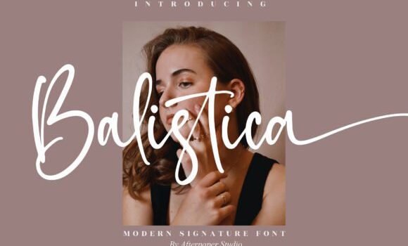 Balistica Font - Featured Image
