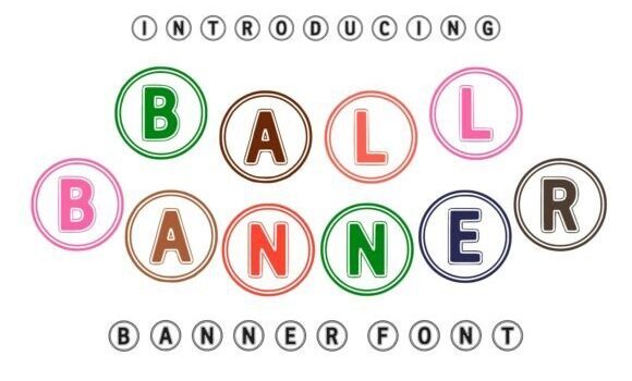 Ball Banner Font - Featured Image