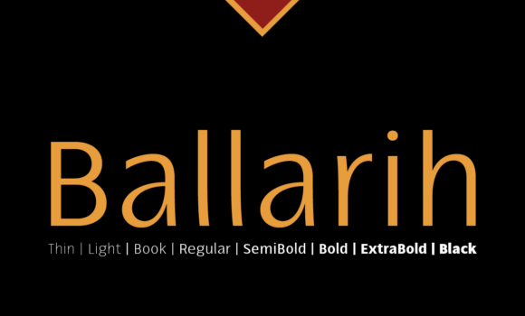 Ballarih Family Font - Featured Image