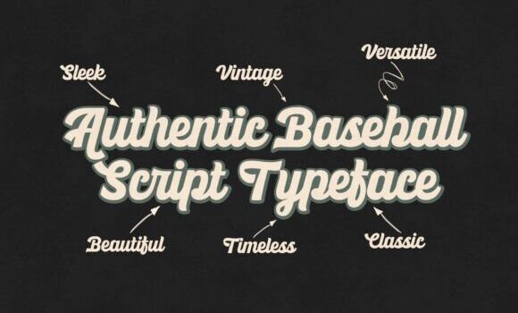 Ballpark Beauty Font - Featured Image