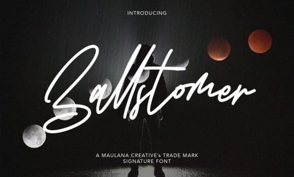 Ballstomer Font Fonts Free Download Ballstomer Font - Featured Image