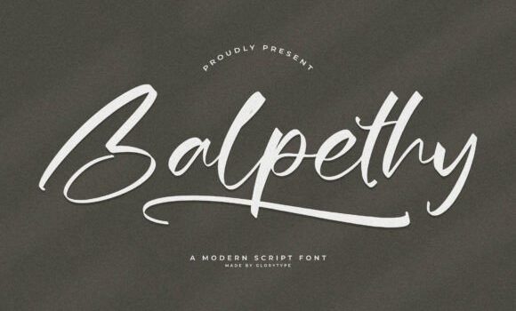Balpethy Font - Featured Image