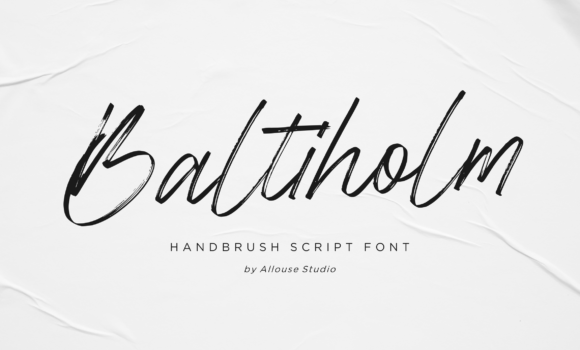 Baltiholm Font - Featured Image