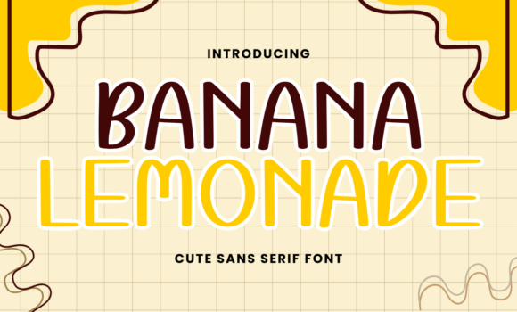 Banana Lemonade Font Fonts Free Download Banana Lemonade Font - Featured Image