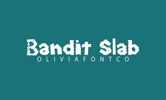Bandit Slab Font Fonts Free Download Bandit Slab Font - Featured Image
