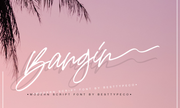 Bangin Font - Featured Image