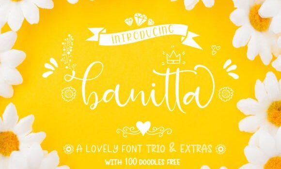 Banitta Family Font Fonts Free Download Banitta Family Font - Featured Image