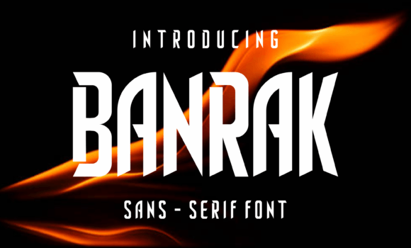 Banrak Font - Featured Image