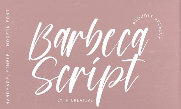 Barbeca  Font - Featured Image