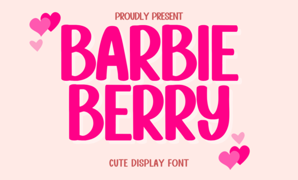 Barbie Berry Font - Featured Image