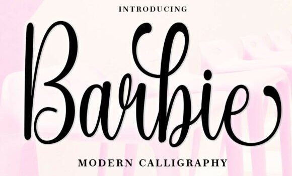 Barbie Script Font - Featured Image