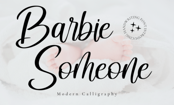 Barbie Someone Font - Featured Image