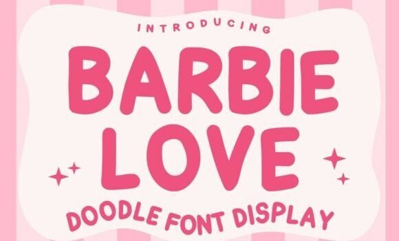 Barbielove Regular Font - Featured Image