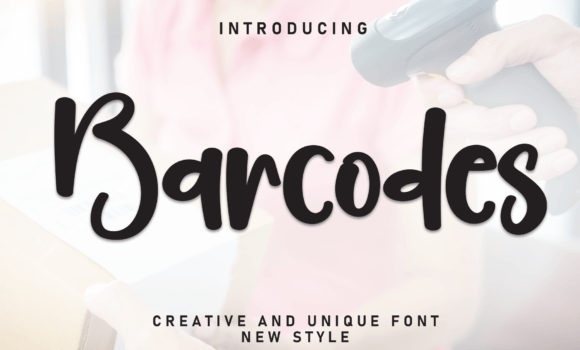Barcodes Font - Featured Image