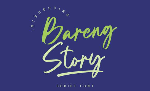 Bareng Story Font - Featured Image