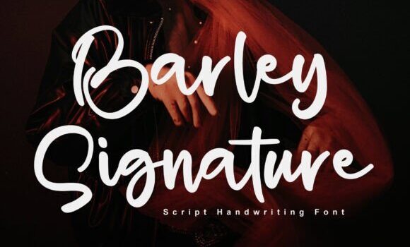 Barley Signature Font - Featured Image