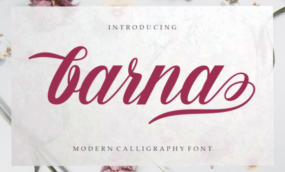 Barna Font Fonts Free Download Barna Font - Featured Image