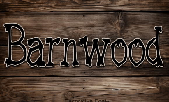 Barnwood Font - Featured Image