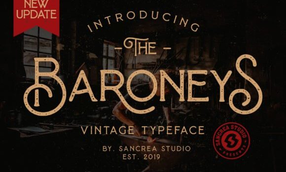 Baroneys Font Fonts Free Download Baroneys Font - Featured Image