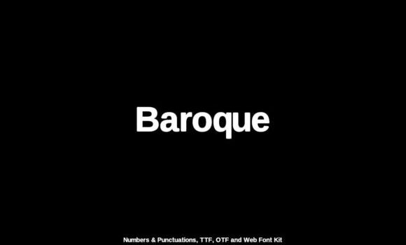 Baroque Font - Featured Image